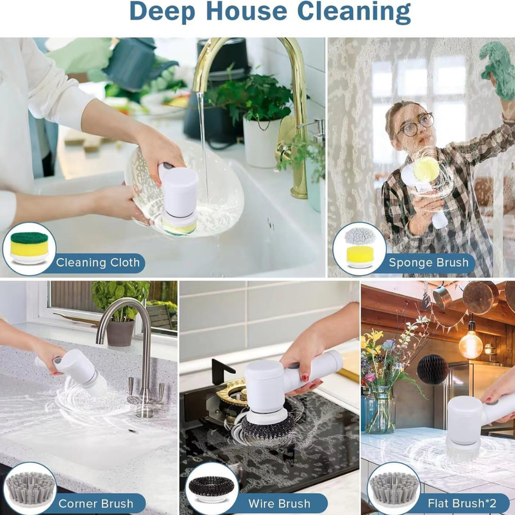 Electric Spin Scrubber